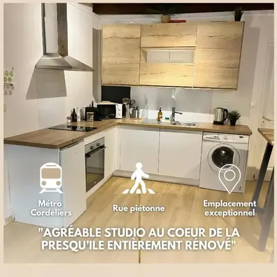 LE REFUGE - STUDIO coeur Presqu'île