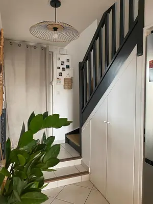 Plan de l'établissement Duplex bohème et lumineux avec balcon, proche Lyon