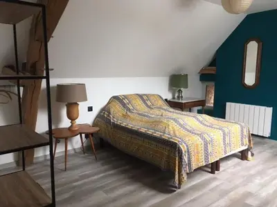 Un ou plusieurs lits dans un hébergement de l'établissement le Linteau des Maranges