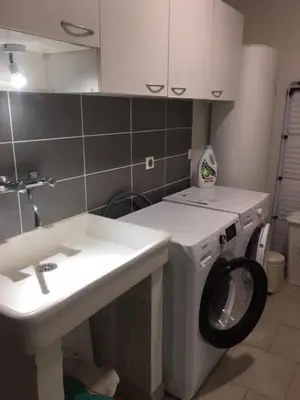 Salle de bains dans l'établissement le Linteau des Maranges