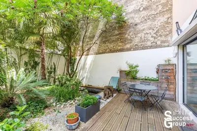 Jardin de l'établissement Large loft with terrace