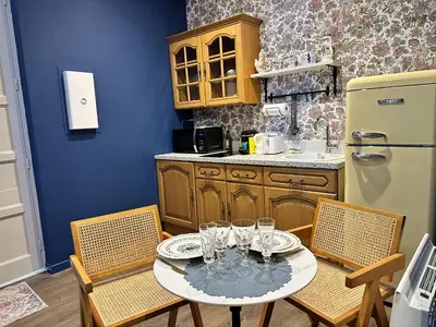 Cuisine ou kitchenette dans l'établissement Craft Home - Le tapissier - Balneo - Parking privé