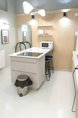 Cuisine ou kitchenette dans l'établissement Comfortable and practical apartment - Pentes de la Croix-Rousse