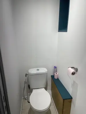 Salle de bains dans l'établissement CHARMANT STUDIO à MONTCHAT