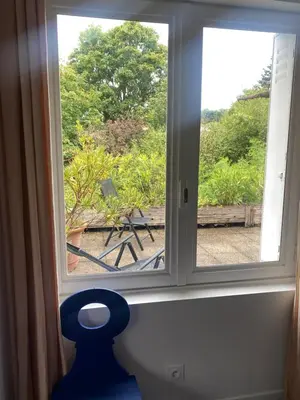 Jardin de l'établissement Chambre dans villa les terrasses