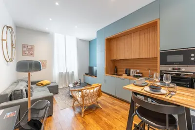 Cuisine ou kitchenette dans l'établissement Confluence - 2e arrondissement Lyon