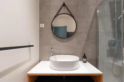 Salle de bains dans l'établissement Confluence - 2e arrondissement Lyon