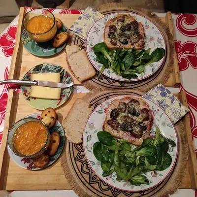 Nourriture dans le B&B/chambre d'hôtes ou à proximité