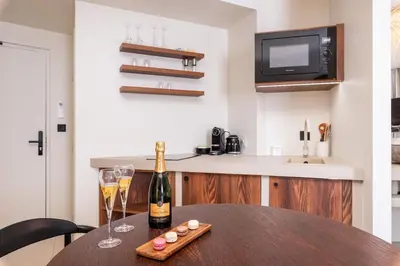 Boissons dans l'établissement Jardin Secret - Love Room avec Balnéo