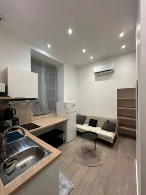 Cuisine ou kitchenette dans l'établissement Magnifique appartement neuf Bellecour