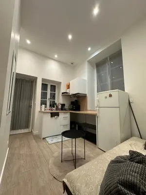 Cuisine ou kitchenette dans l'établissement Magnifique appartement neuf Bellecour