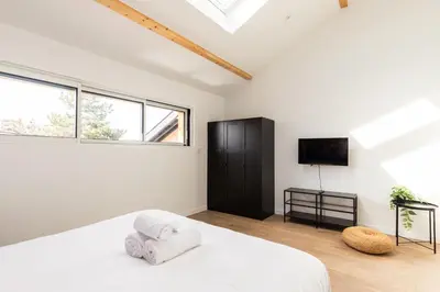 Un ou plusieurs lits dans un hébergement de l'établissement Zest Terracotta Villeurbanne