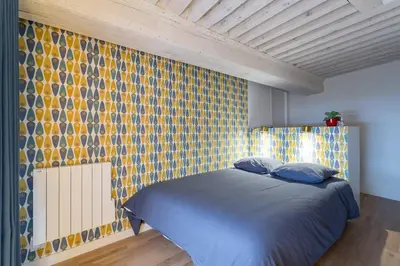 Un ou plusieurs lits dans un hébergement de l'établissement Smartstay Syrah - Centre-ville