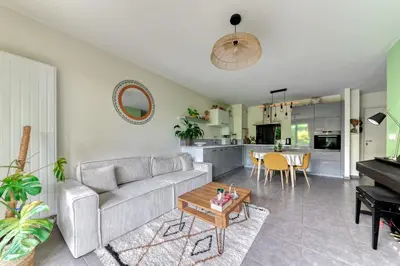 Cuisine ou kitchenette dans l'établissement Appartement Florian - Welkeys