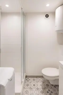 Salle de bains dans l'établissement Ideally located studio Foch & Parc de la Tête d’Or