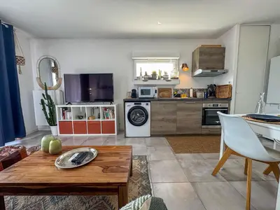 Cuisine ou kitchenette dans l'établissement Cactus Groupama Stadium-LDLC Arena-Eurexpo