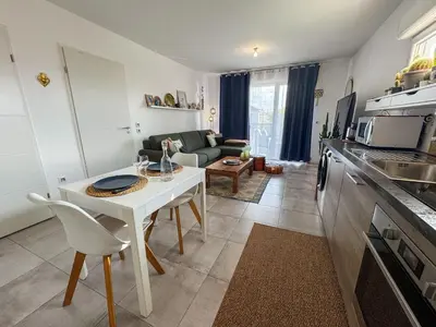 Cuisine ou kitchenette dans l'établissement Cactus Groupama Stadium-LDLC Arena-Eurexpo