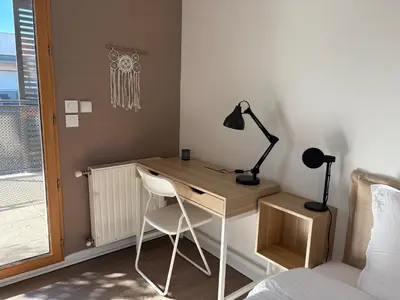 Plan de l'établissement Appartement cosy avec grand balcon à Bron