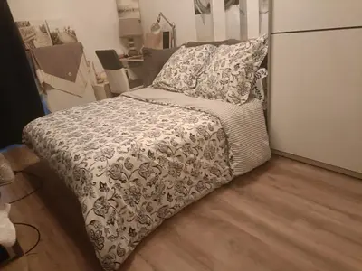 Un ou plusieurs lits dans un hébergement de l'établissement Chambre d hôte chez l habitant