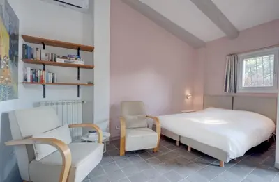 Un ou plusieurs lits dans un hébergement de l'établissement Cozy nest in gorgeous nature