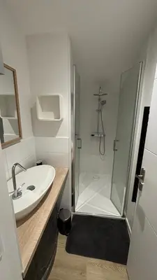 Salle de bains dans l'établissement Atelier 277