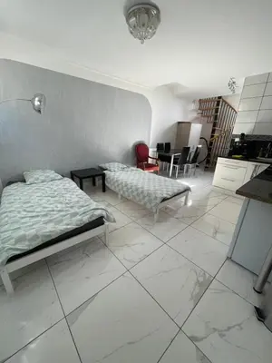 Cuisine ou kitchenette dans l'établissement Escapade cosy proche Vienne
