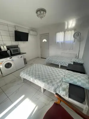 Cuisine ou kitchenette dans l'établissement Escapade cosy proche Vienne