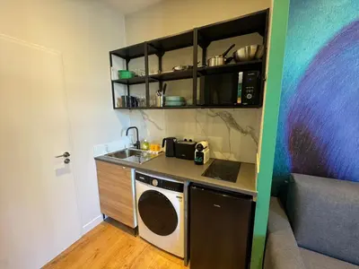 Cuisine ou kitchenette dans l'établissement Apple suite - studio Lyon