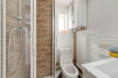 Salle de bains dans l'établissement Studio - 2P - Vieux Lyon