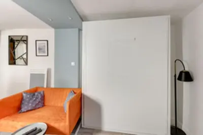 Coin salon dans l'établissement Studio - 2P - Vieux Lyon