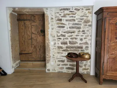 Plan de l'établissement Gite l'olivier des maraichers terrasse et jardin