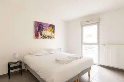 Un ou plusieurs lits dans un hébergement de l'établissement Smartstay - Alexandre Boutin