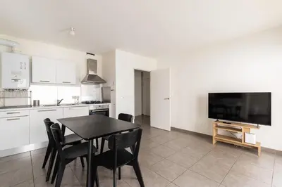 Cuisine ou kitchenette dans l'établissement Smartstay - Alexandre Boutin