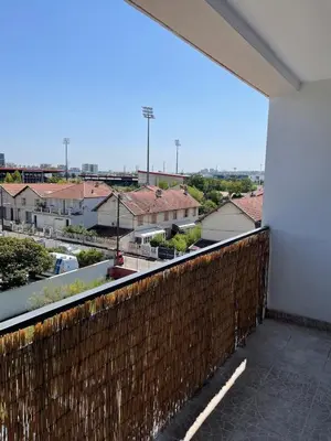 Balcon ou terrasse dans l'établissement Nouvel appart près de Lyon 8