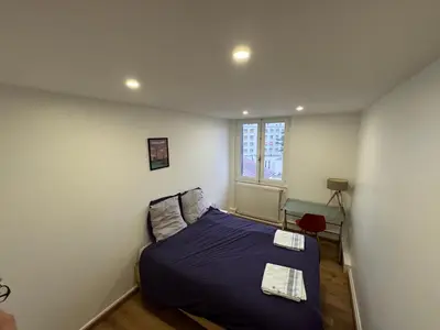 Un ou plusieurs lits dans un hébergement de l'établissement Nouvel appart près de Lyon 8