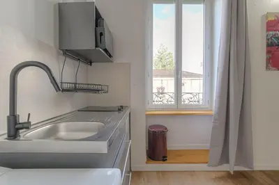 Plan de l'établissement Cosy et Atypique duplex 5min métro Gare Oullins