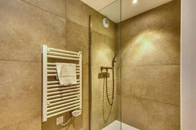 Salle de bains dans l'établissement La Parenthèse - T2 calme et climatisé
