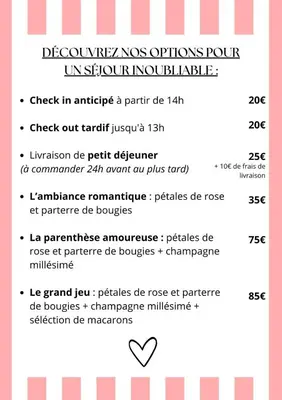 Plan de l'établissement Appartement de charme-Luxe, douceur et harmonie