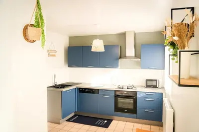 Cuisine ou kitchenette dans l'établissement Studio Jean Moulin