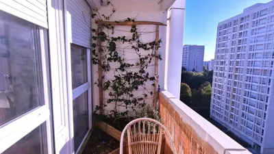Balcon ou terrasse dans l'établissement Evasion urbaine à deux pas du métro