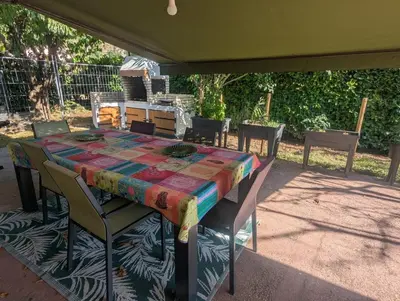 Plan de l'établissement Rez-de-jardin dans belle propriété