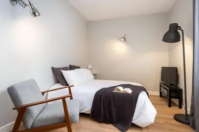 Un ou plusieurs lits dans un hébergement de l'établissement SmartStay Studio - Jean-Mace
