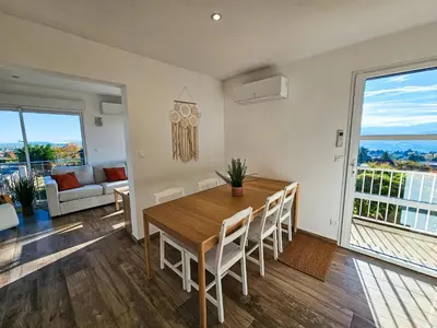 Balcon ou terrasse dans l'établissement Maison - Saint-Martin La Plaine - Loire