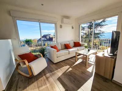 Balcon ou terrasse dans l'établissement Maison - Saint-Martin La Plaine - Loire