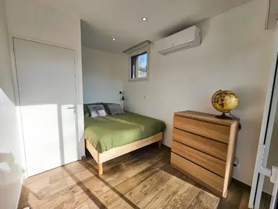 Un ou plusieurs lits dans un hébergement de l'établissement Maison - Saint-Martin La Plaine - Loire