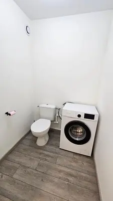Salle de bains dans l'établissement Appartement proche Stade de Lyon, LDLC Arena, eurexpo, aéroport Saint exupéry