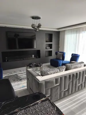 Coin salon dans l'établissement Villa - piscine sans vis à vis