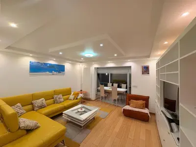 Coin salon dans l'établissement Grand appartement luxueux - Parc de la tête d'Or - Interdit aux événements