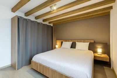 Un ou plusieurs lits dans un hébergement de l'établissement Maison de la Roche