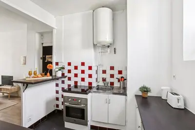 Cuisine ou kitchenette dans l'établissement 